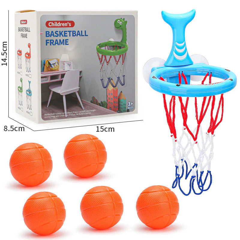 Koš na basketbal do detskej kúpeľne