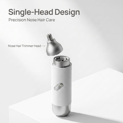 💡LED vizuálny zastrihávač chĺpkov 2 v 1 v ušiach a nose, rýchlonabíjací vodotesný prenosný elektrický zastrihávač s konektorom Type-C🔦💈