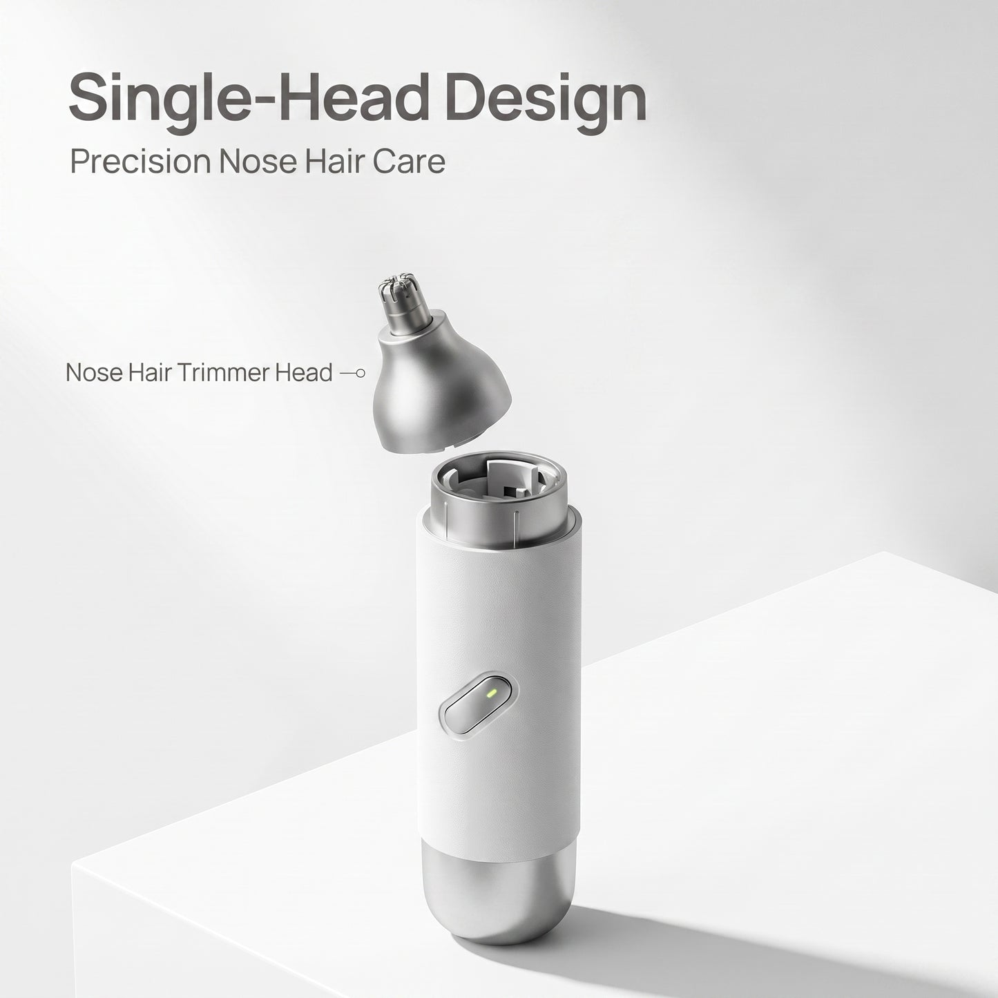 💡LED vizuálny zastrihávač chĺpkov 2 v 1 v ušiach a nose, rýchlonabíjací vodotesný prenosný elektrický zastrihávač s konektorom Type-C🔦💈