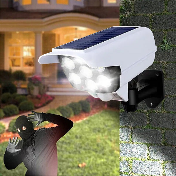 Časovo obmedzená 50% zľava 🏡 Simulácia monitorovacieho solárneho senzorového svetla | Lacný bezpečnostný prvok pre vašu záhradu 📹