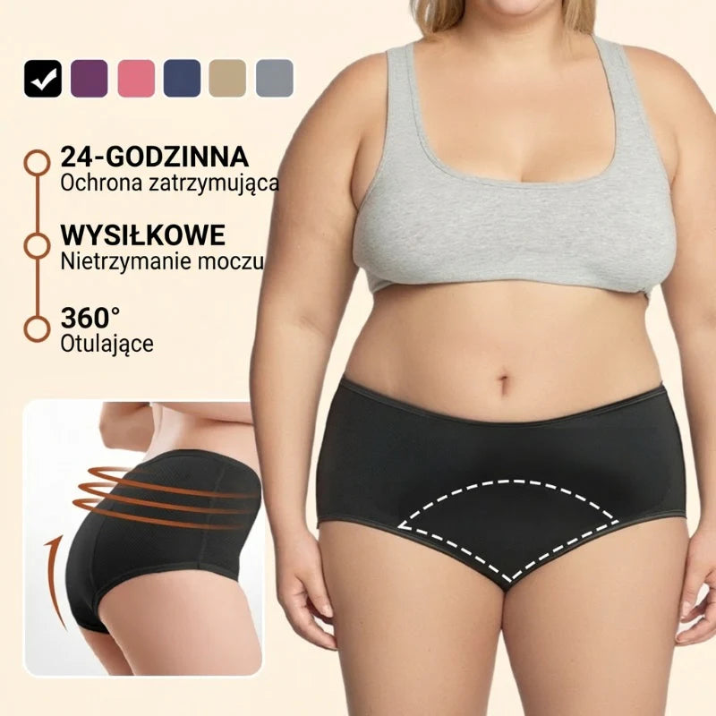 【Tri položky】👙2026 Vysoko kvalitná hygienická bielizeň s vysokým pásom, ktorá účinne zabraňuje bočnému úniku