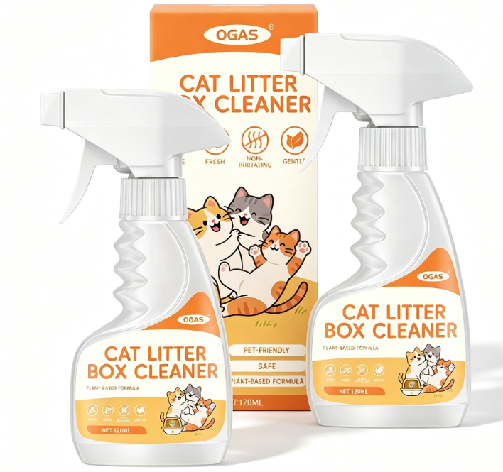 Časovo obmedzená 50% zľava 🐱 Čistič mačacej toalety | Jemné odstránenie zápachu, neublíži vašej mačke ✨🌿