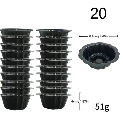 Forma na tortu z uhlíkovej ocele v tvare mini tekvice