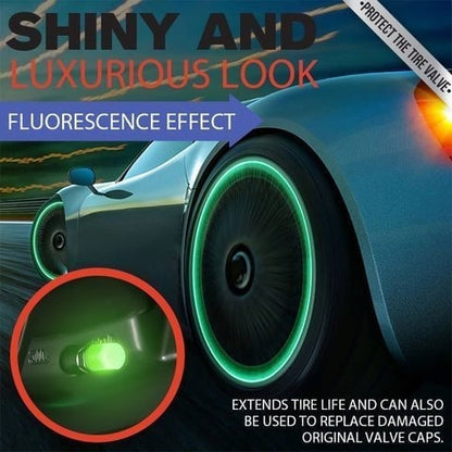 FLUORESCENČNÉ KRYTY VENTILOV PNEUMATÍK 🚗 🚗 🚗