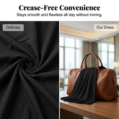 👗Dámske voľnočasové oblečenie s výstrihom na ramenách, jednofarebné