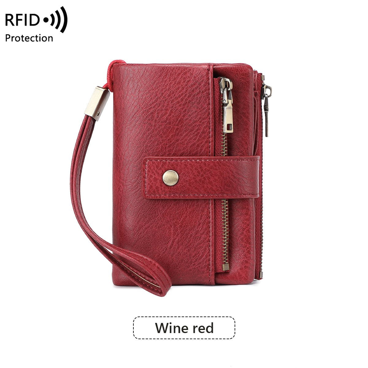 Dámska kožená peňaženka s RFID ochranou