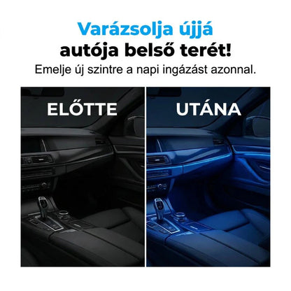 🌈Flexibilné optické ambientné osvetlenie v aute｜Nastaviteľné viacfarebné RGB osvetlenie, ktoré okamžite maximalizuje atmosféru vo vnútri auta🚗