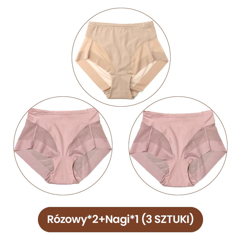 🔥Kúpte 2 a získajte 1 zadarmo🔥Dámska bezšvová sada tvarovacích nohavičiek s vysokým pásom