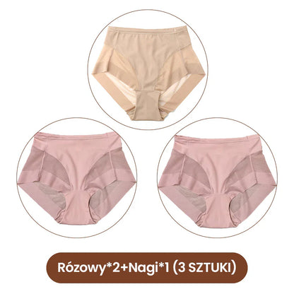 🔥Kúpte 2 a získajte 1 zadarmo🔥Dámska bezšvová sada tvarovacích nohavičiek s vysokým pásom
