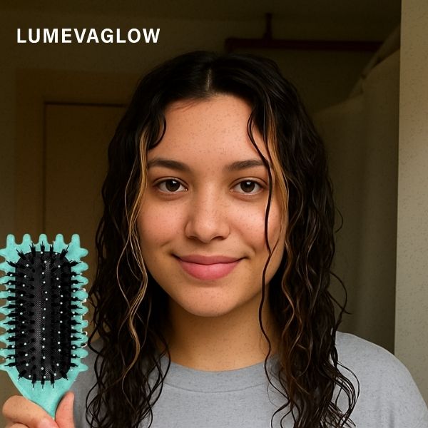 💇‍♀️Časovno omejena 50 % popusta🌊Glavnik za razvozlavanje in oblikovanje kodrastih las, primeren za mokro in suho uporabo, nežen do las.