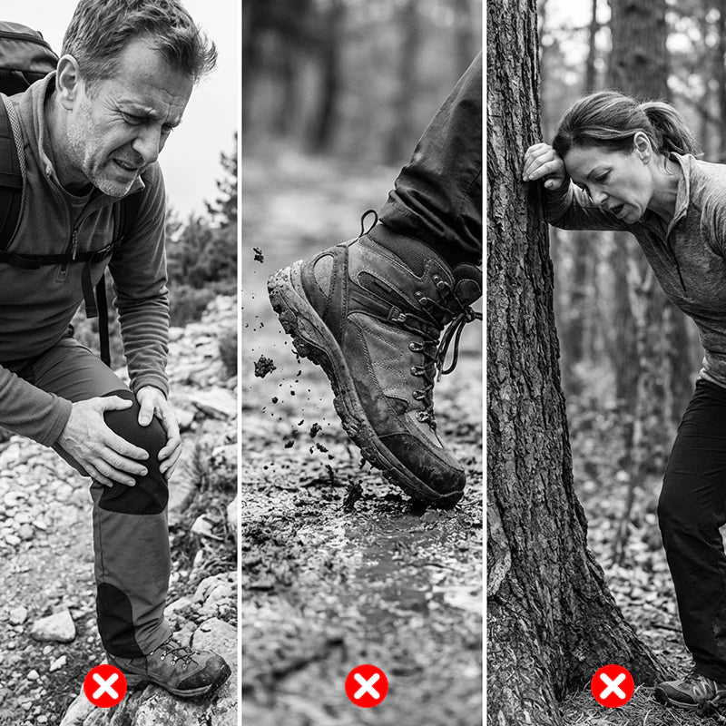 Časovo obmedzená udalosť⛰️Nastaviteľná turistická palica z hliníkovej zliatiny – odolná, tlmiaca nárazy, ľahká 🌲