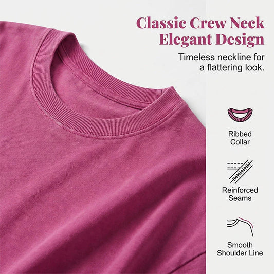 Dámske oversized tričko v vintage štýle s efektom vypraného vzhľadu