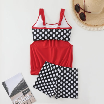 👙 Ženske dvodelne kopalke s pikami – Elegantne in udobne poletne obleke! Genfien