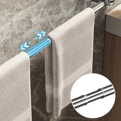 🛁📏Otočný držiak na uteráky z nehrdzavejúcej ocele, vhodný do kuchyne aj kúpeľne, ľahko💧 sa montuje a rozoberá