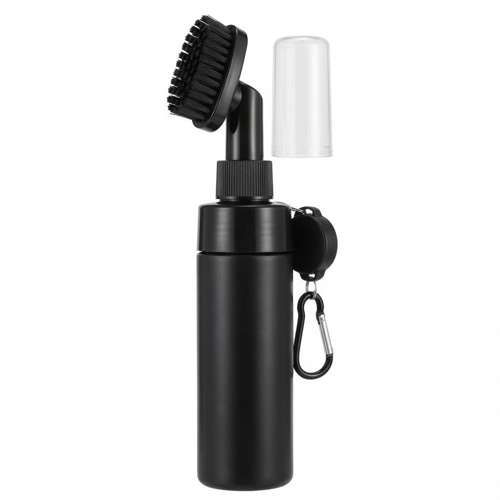⛳Čistiaca kefka na golfové palice 3 v 1 s funkciou Press-to-Spray｜Čistenie drážok a piesku jedným kliknutím🧼