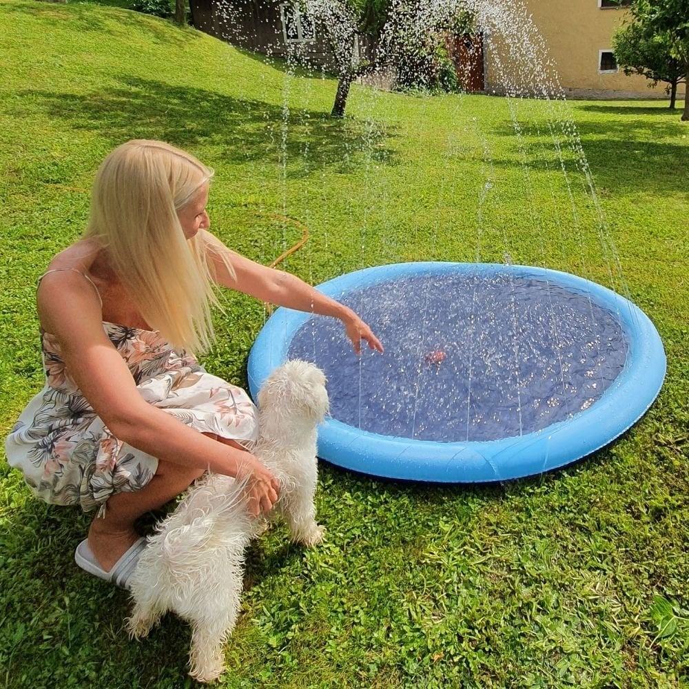 🐕⛲ Trojvrstvová rozprašovacia rohož, protišmyková a odolná voči opotrebovaniu, nevyhnutnosť do záhrady. Časovo obmedzená špeciálna ponuka