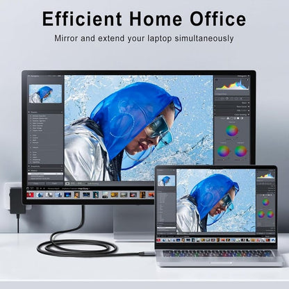 🔌Časovno omejen 50 % popust📺Kabel USB-C na HDMI za predvajanje, 4K 60Hz, idealen za pisarniško delo in maratonsko gledanje.