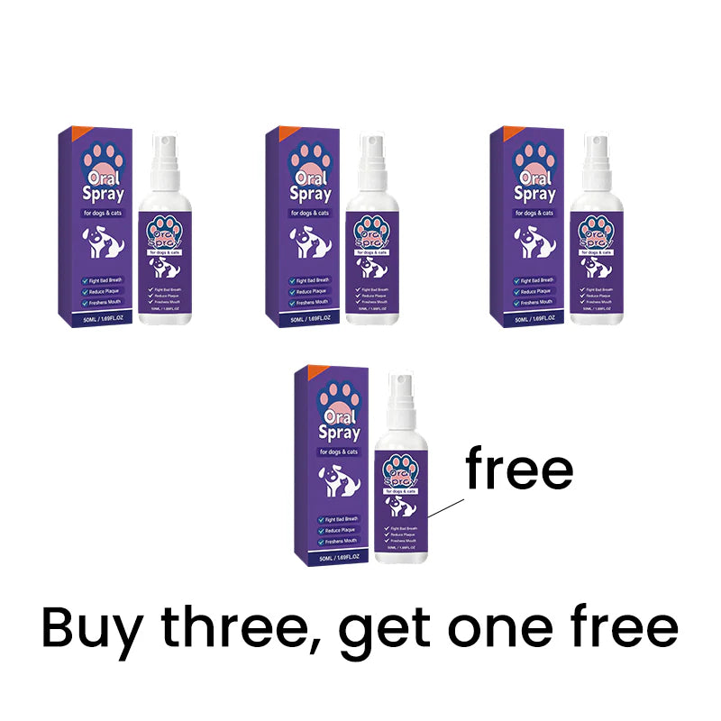 ✨Refreshing breath spray for cats and dogs｜Eliminates odors and promotes oral hygiene🐶🐱