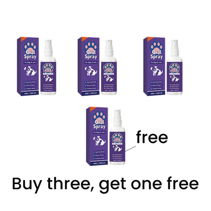 ✨Refreshing breath spray for cats and dogs｜Eliminates odors and promotes oral hygiene🐶🐱