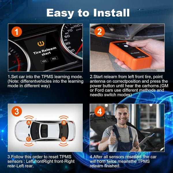 Naprava za ponastavitev TPMS senzorjev | TPTOOL