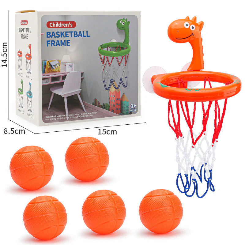 Koš na basketbal do detskej kúpeľne