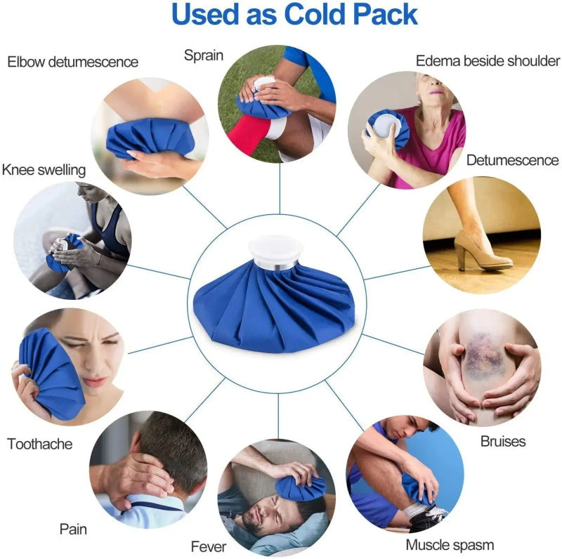 ❄️Časovo obmedzená ponuka♨️ Ľadový obklad s dvojitým použitím – teplý a studený – na športové výrony, zníženie opuchov a teplý obklad