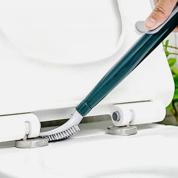 🚽Časovno omejen 50 % popust🧴Silikonska straniščna krtača s pritiskom za doziranje, 360° vsestransko čiščenje stranišč, nujno za gospodinjstvo
