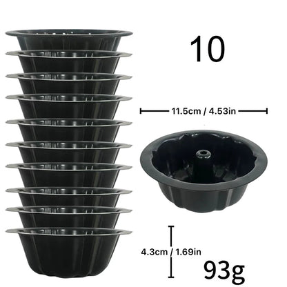 Forma na tortu z uhlíkovej ocele v tvare mini tekvice