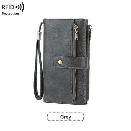 Dámska kožená peňaženka s RFID ochranou