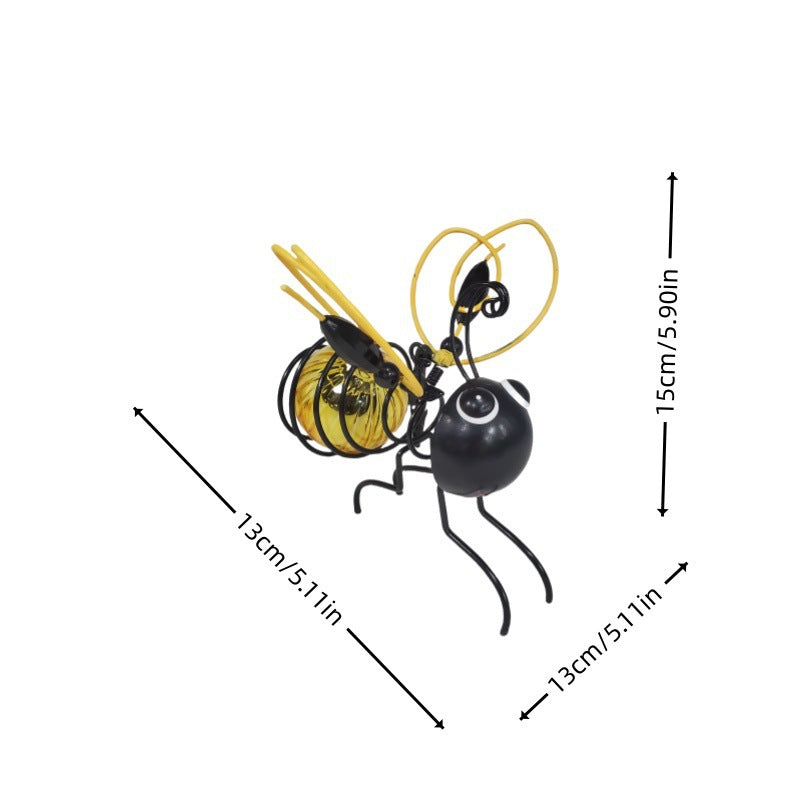 🐝Solárne závesné svetlo Bee｜Vonkajšie vodotesné automatické osvetlenie záhradného ambientného dekoratívneho svetla✨ Časovo obmedzená ponuka