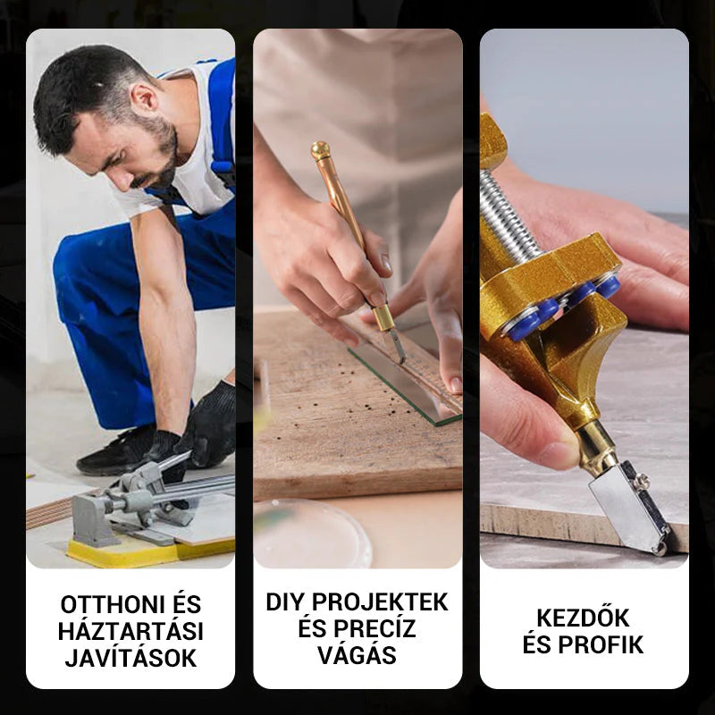 Časovo obmedzená ponuka 🛠 Nástroj na rezanie sklenených dlaždíc 2 v 1 | Súprava na manuálnu montáž 🪟