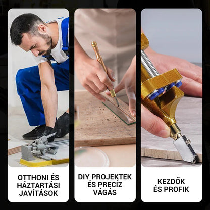 Časovo obmedzená ponuka 🛠 Nástroj na rezanie sklenených dlaždíc 2 v 1 | Súprava na manuálnu montáž 🪟