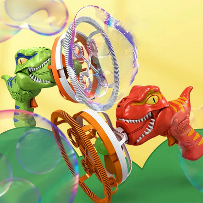 🎁 Elektrický reťazový stroj na fúkanie veľkých bublín – Neustále kúzlo, úžasná podívaná 🌿🦖