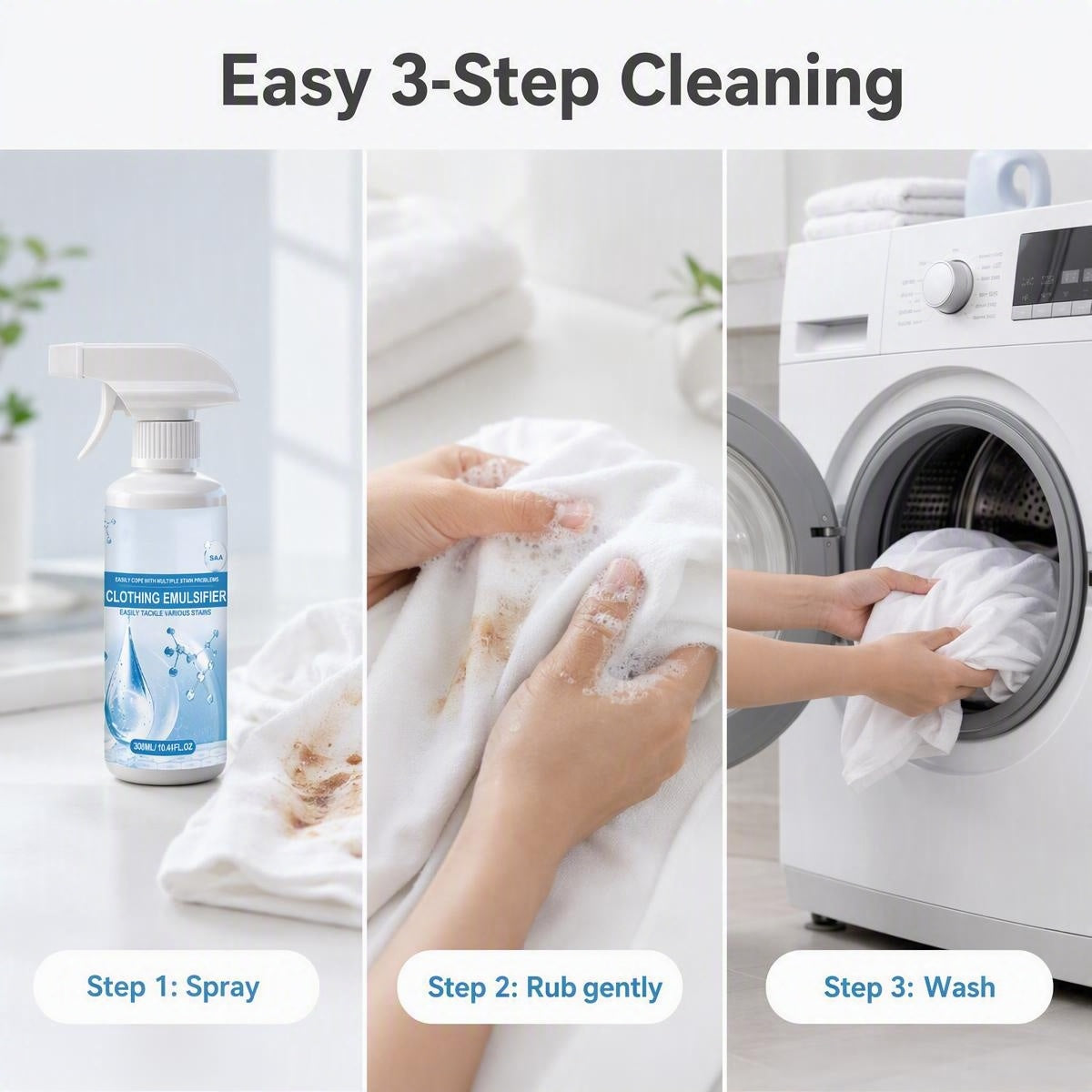 Sprej za odstranjevanje madežev z oblačil | CLEAN