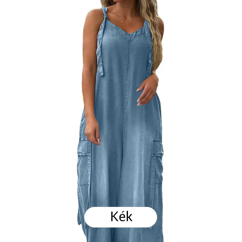 👗Dámske voľné nohavice s širokými nohavicami a vreckami