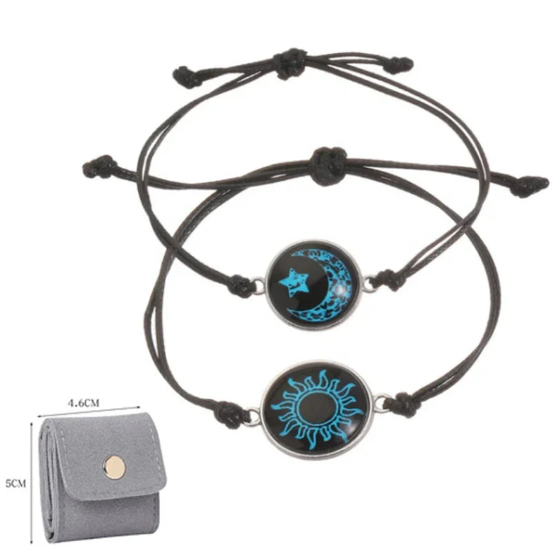 💞Náramok Slnka a Mesiac