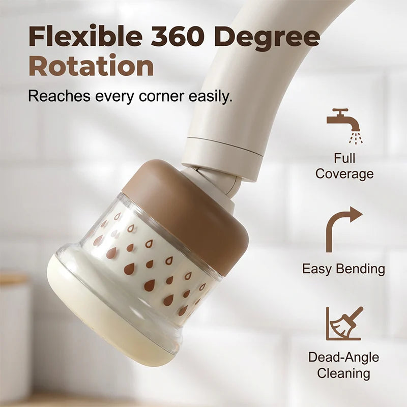 💧🛡️360° Rotatable Multi-Layer Tap Water Filter | Anti-Splash Faucet Purifier, Save €46 🎁