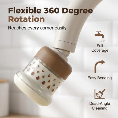 💧🛡️360° Rotatable Multi-Layer Tap Water Filter | Anti-Splash Faucet Purifier, Save €46 🎁