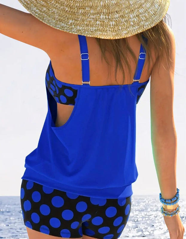 👙 Ženske dvodelne kopalke s pikami – Elegantne in udobne poletne obleke! Genfien