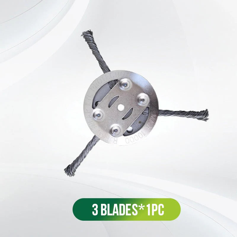 🚀 Vymeniteľná strihacia hlava pre kosačku / vyžínač – oceľová strihacia hlava na kosenie trávy 🌿✂️⚙️