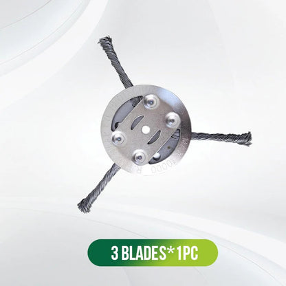 🚀 Vymeniteľná strihacia hlava pre kosačku / vyžínač – oceľová strihacia hlava na kosenie trávy 🌿✂️⚙️