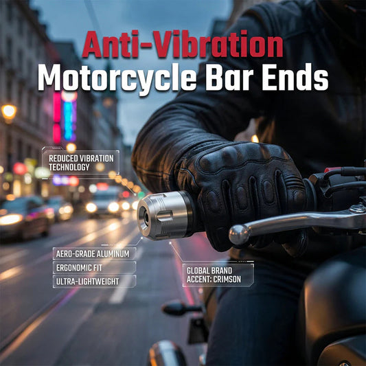 🛡️ Chráňte svoj riadidlá – koncovky riadidiel z hliníkovej zliatiny s pohonom CNC – platba pri doručení 🏍️