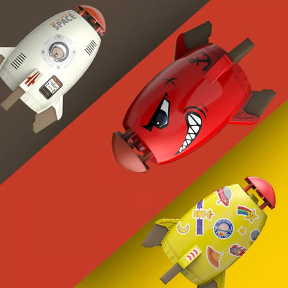 Časovo obmedzená zľava 🚀 Vodná hračka s raketovým otáčaním｜Vodná hračka v letnej záhrade, nevyhnutná pre rodičov aj deti💦🌞