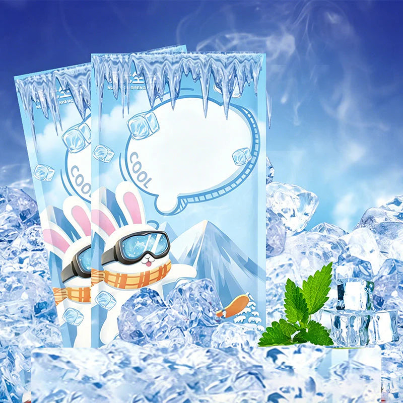 ❄️🌬️ Jemné, šetrné k pokožke, okamžite chladivé náplasti
