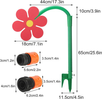 Časovo obmedzená zľava 50 % 💦 Rozkošný tancujúci zavlažovač so slnečnicami, automatické zavlažovacie zariadenie na 360° záhradu 🌼