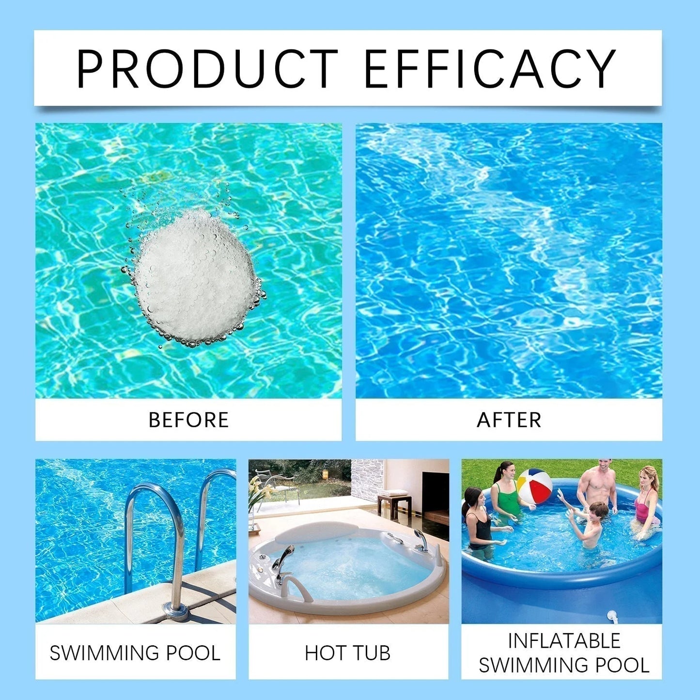 Tablete za čiščenje bazena | POOL