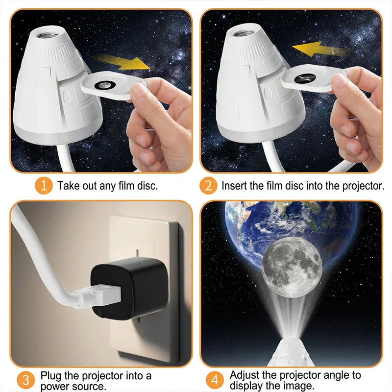 Imersívny projektor hviezdnej oblohy do spálne🌌✨🛏️