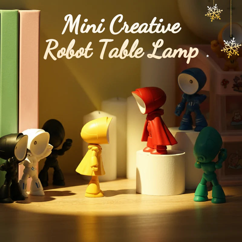Mini stolná lampa Hero Cop Nočné svetlo