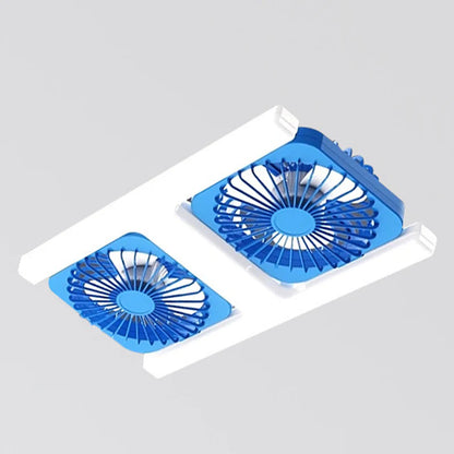 Moderný stropný ventilátor s osvetlením 2 v 1 s LED – s diaľkovým ovládaním ❄️🏠