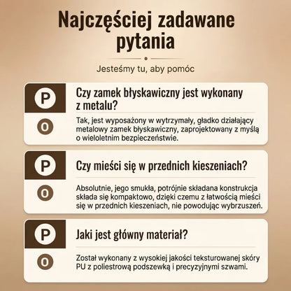 🛡Trojnásobne skladaná pánska peňaženka s RFID ochranou proti krádeži ｜Ultra tenká a nevydutá, retro textúra✨